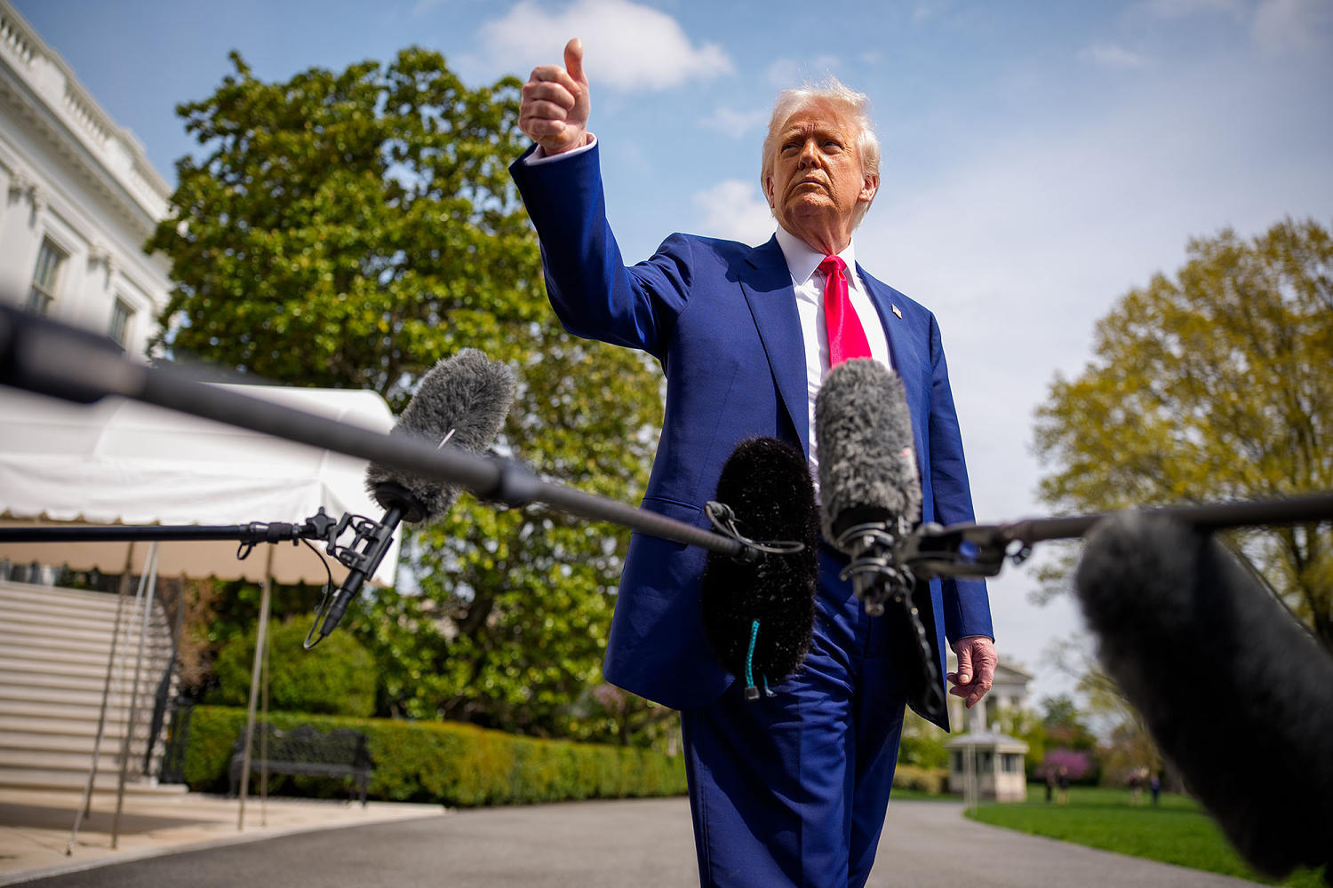 Trump’s mixed tariff messaging and NSA director and deputy fired: Morning Rundown