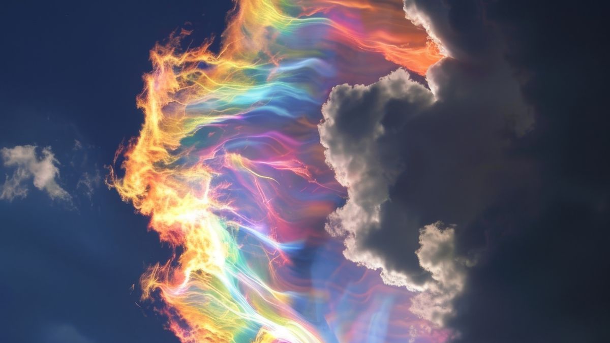 Real Image of Rare ‘Fire Rainbow’ Photographed Over Alaska?