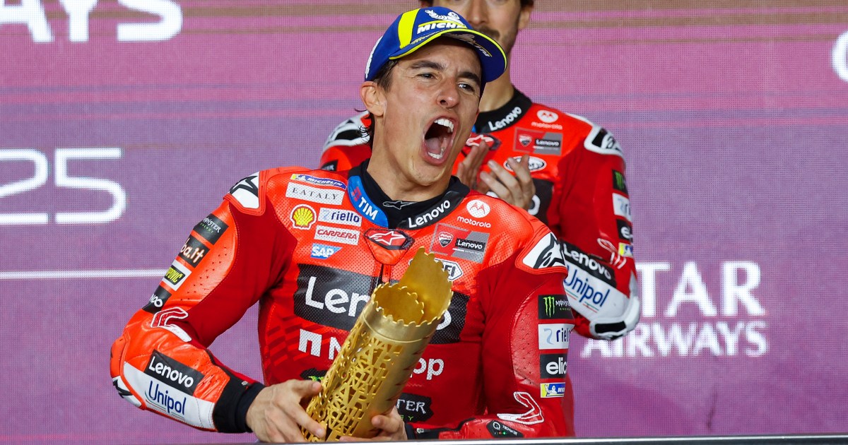 Marc Marquez wins Qatar MotoGP to extend championship lead