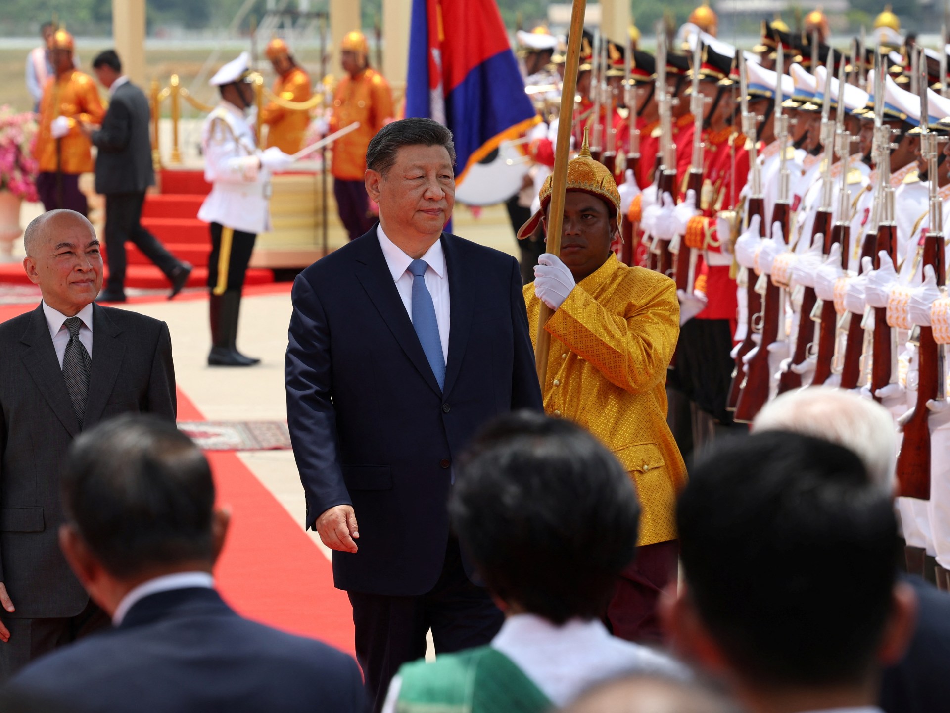 Cambodia seeks China’s financial support as Xi visits amid US tariff war