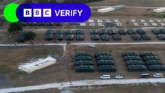 Migrant tents removed from Guantanamo bay, satellite images show