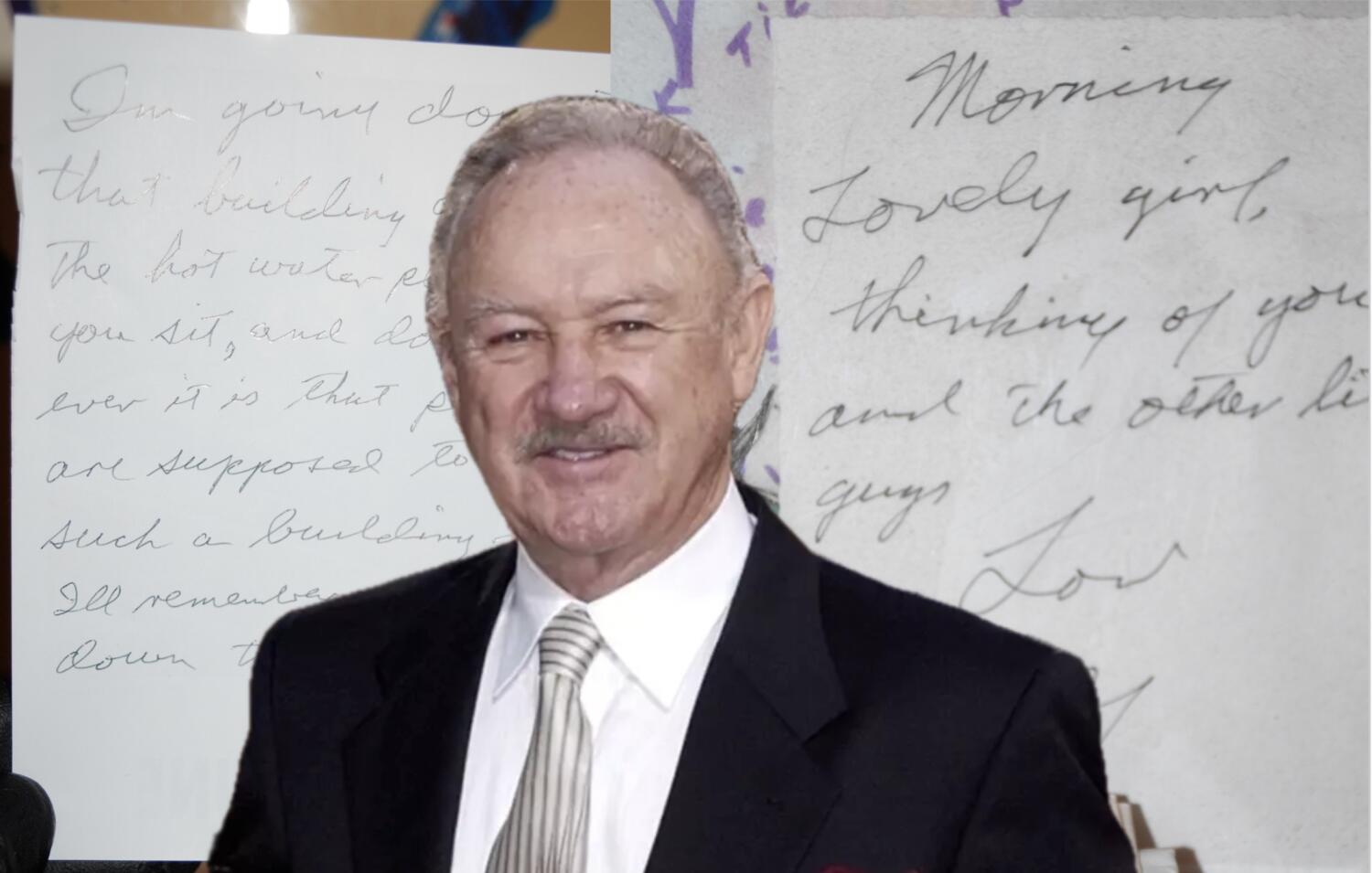 ‘G’ and his ‘lovely girl’: Gene Hackman penned poignant notes to wife amid Alzheimer’s battle