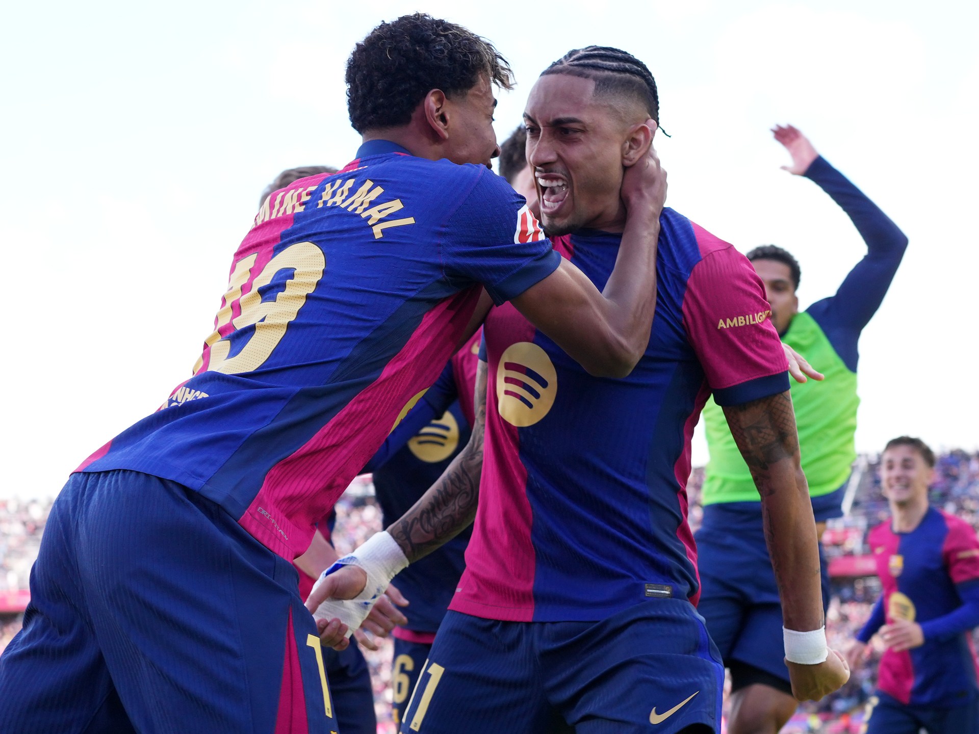 Barcelona mount Raphinha-led comeback to beat Celta Vigo 4-3 in LaLiga