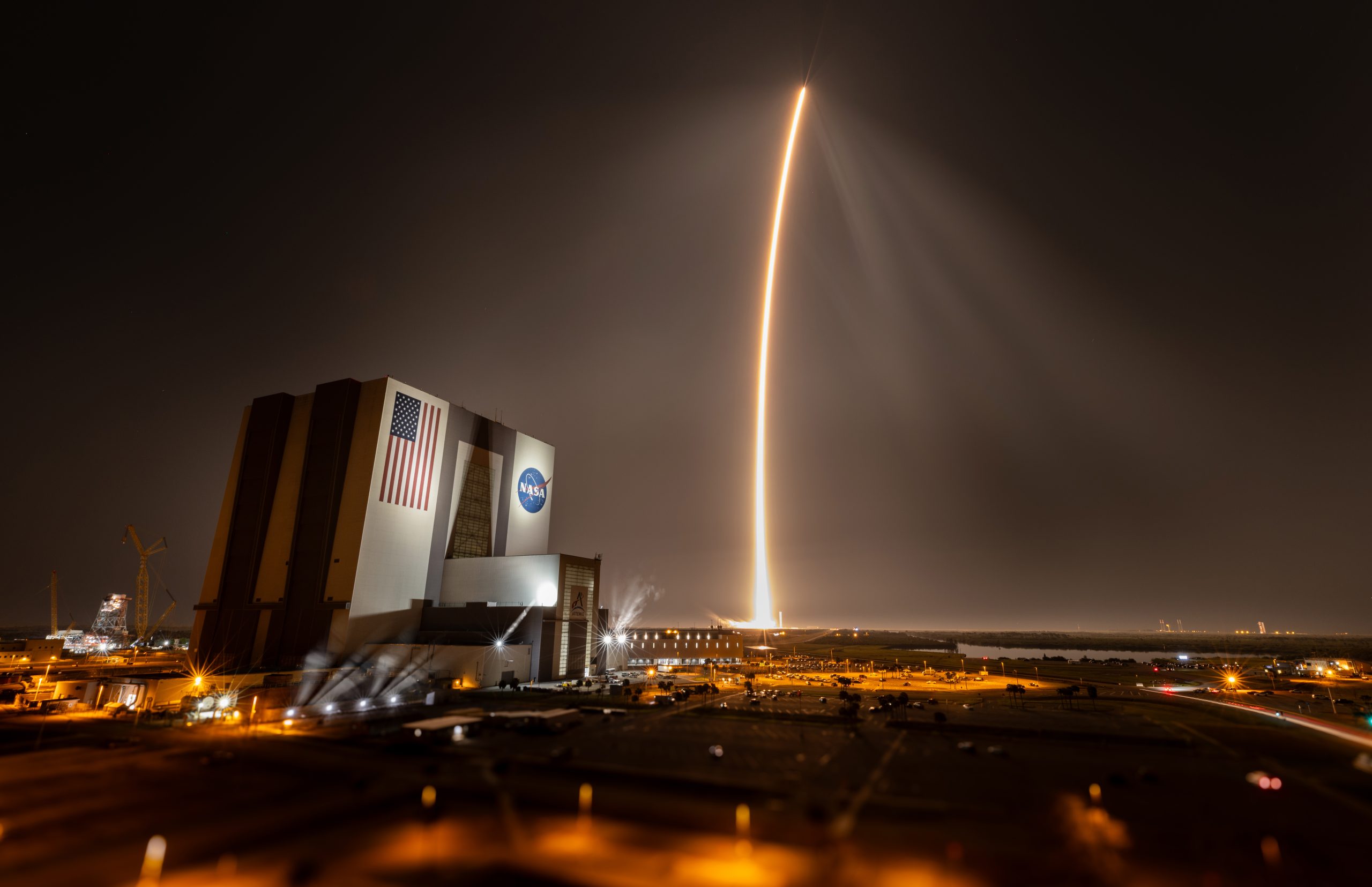 Intuitive Machines-2 Lifts Off
