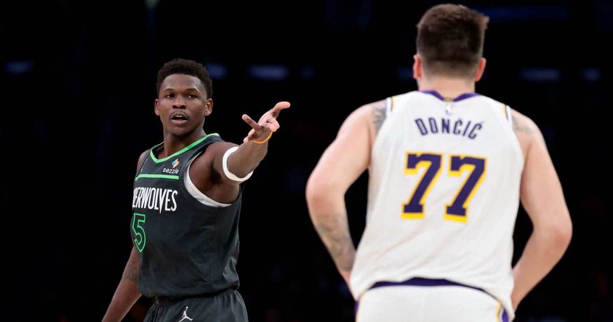 Doncic, Lakers lose to Timberwolves in Game 1 of playoffs