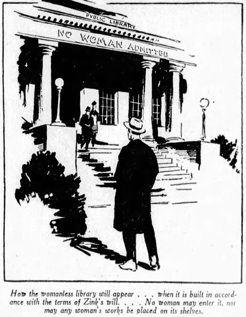 zink’s-womanless-library