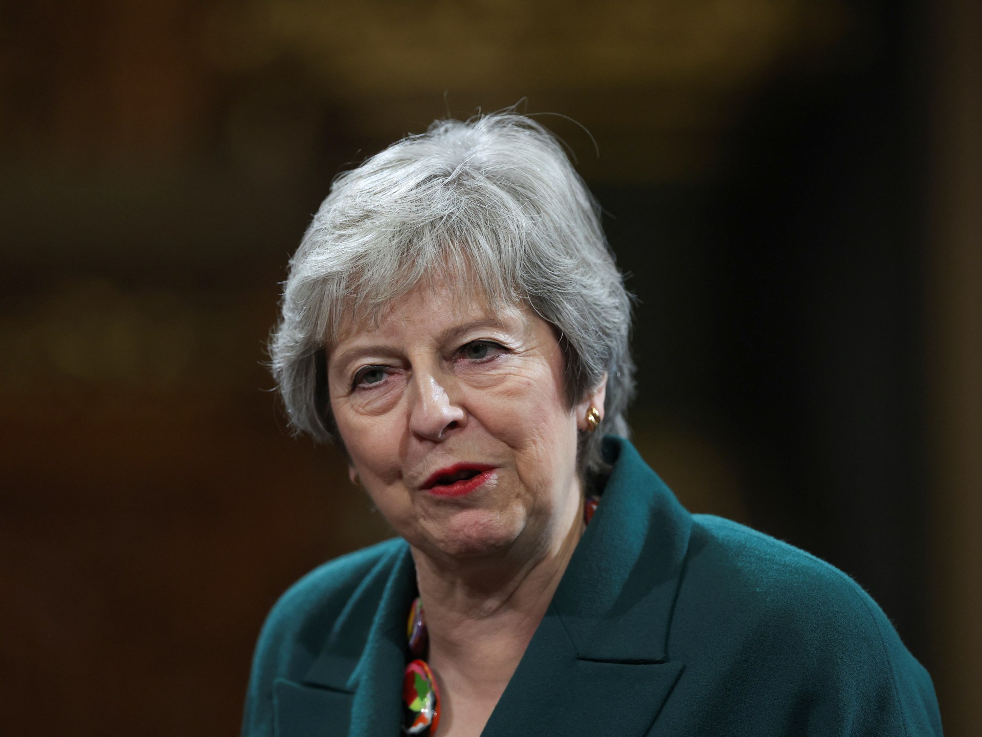Theresa May on modern slavery and the crisis of global leadership
