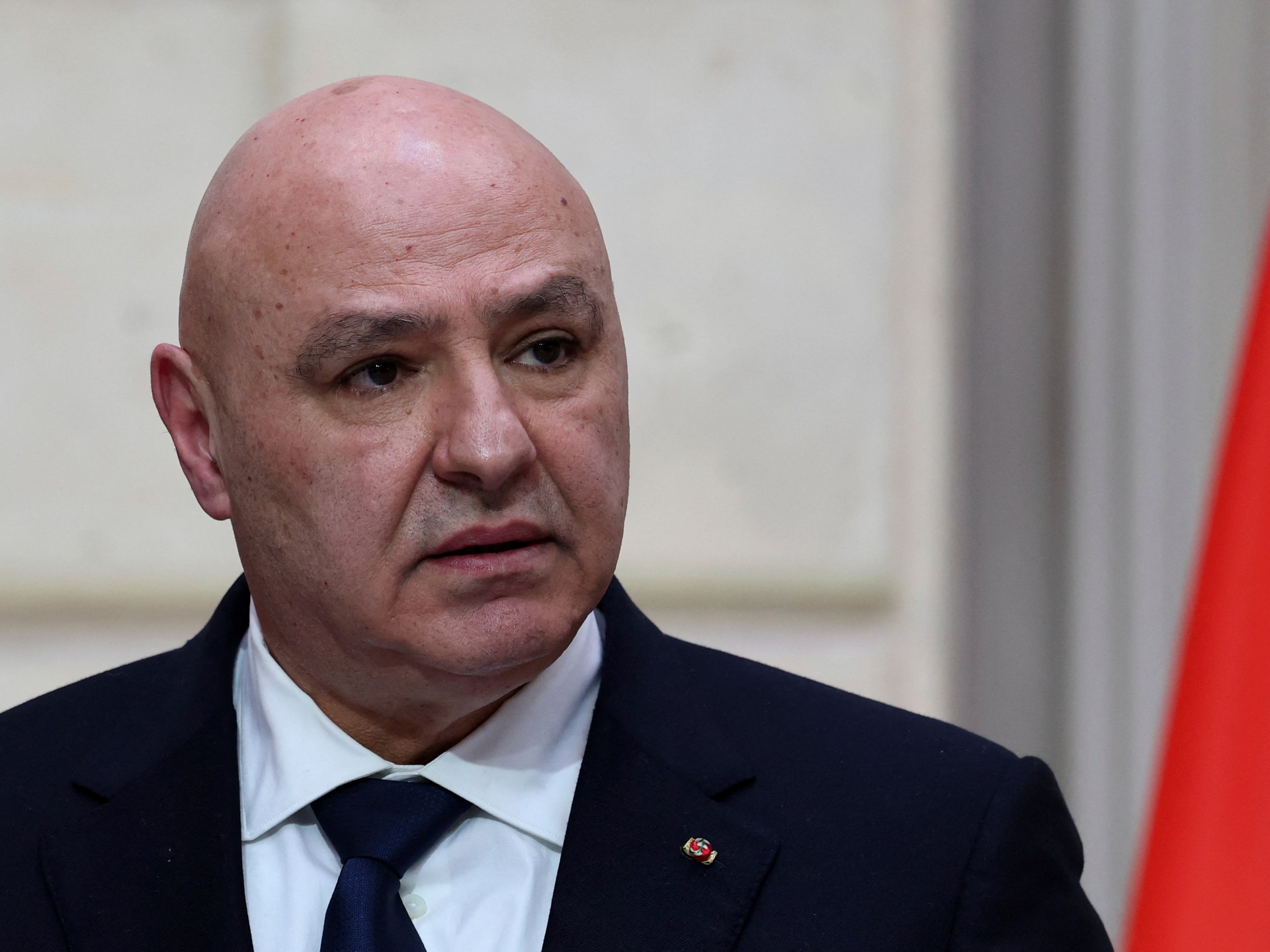 Lebanese president says disarming Hezbollah ‘delicate’ as Israel kills two