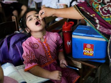 Pakistan begins 2nd anti-polio vaccination campaign of the year to protect millions of children