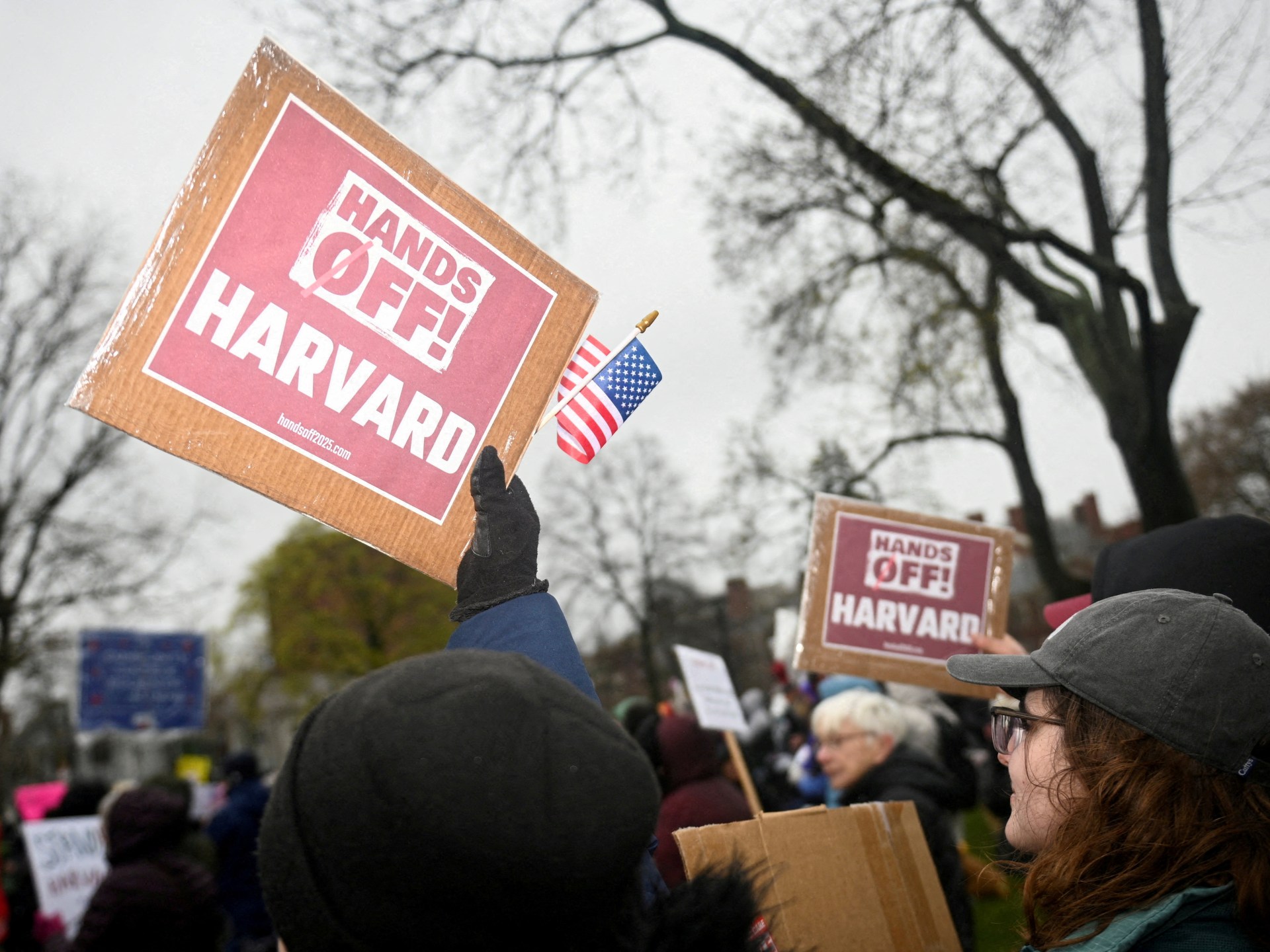 Harvard University sues Trump administration over funding freeze