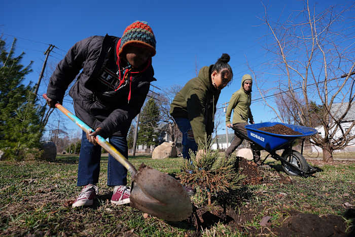 A sequoia forest in Detroit? Plantings to improve air quality and mark Earth Day
