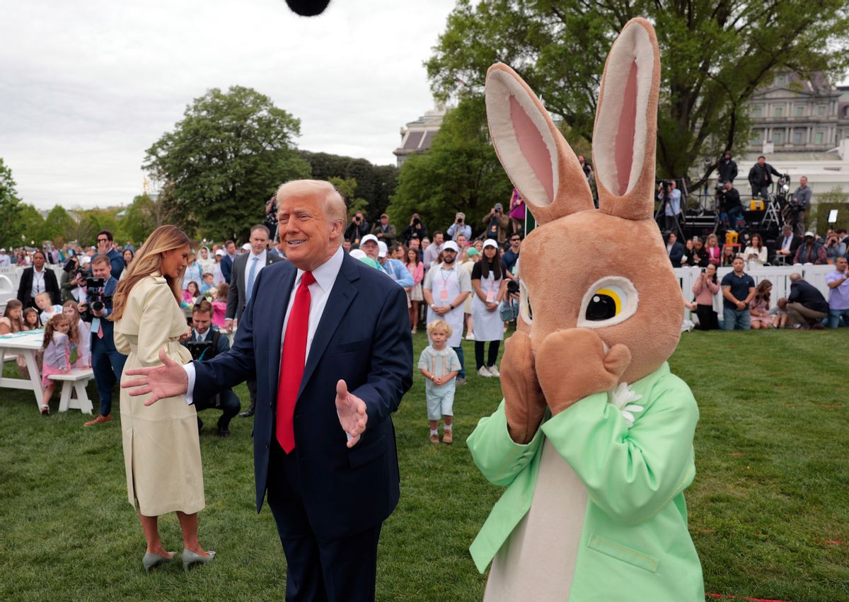 Trump’s Easter message attacked political opponents, judges, law enforcement and others
