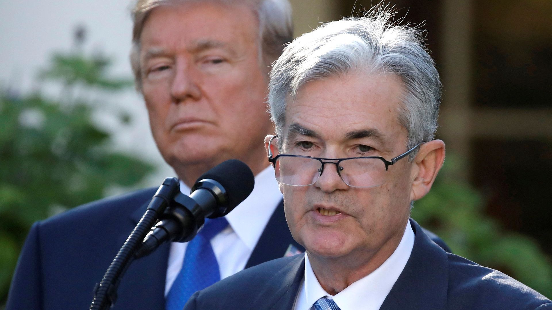 Trump v Powell: What’s behind their spat?
