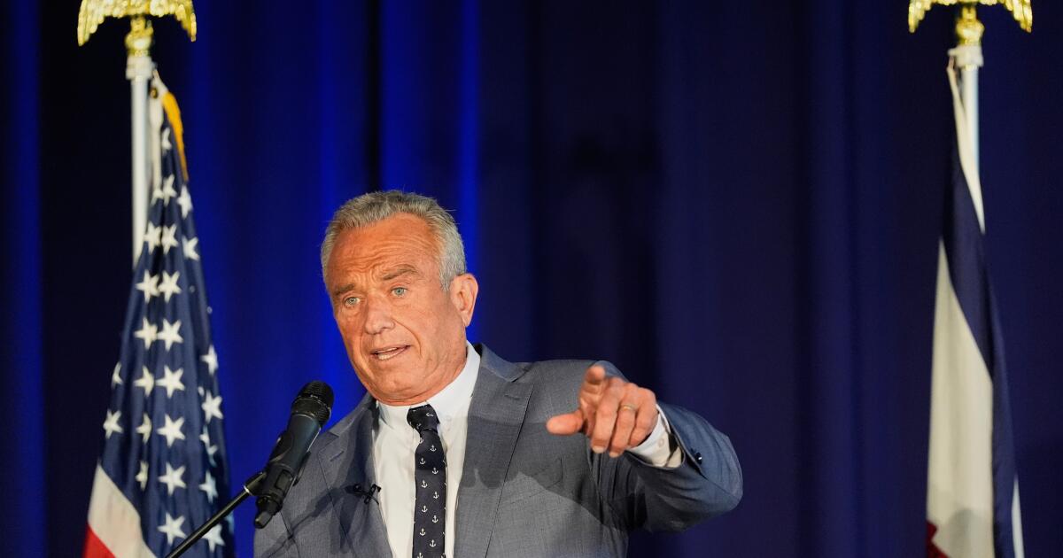 RFK Jr. announces a plan to ban certain food dyes, following California’s lead