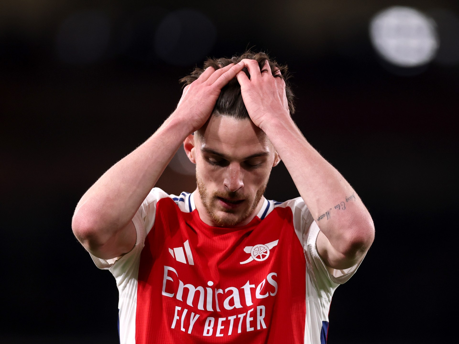 Arsenal held by Palace to leave Liverpool on brink of Premier League title