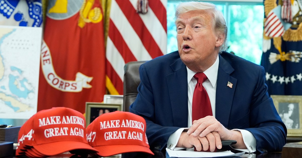 Trump says lower tariffs depend on China, as US states sue over trade war
