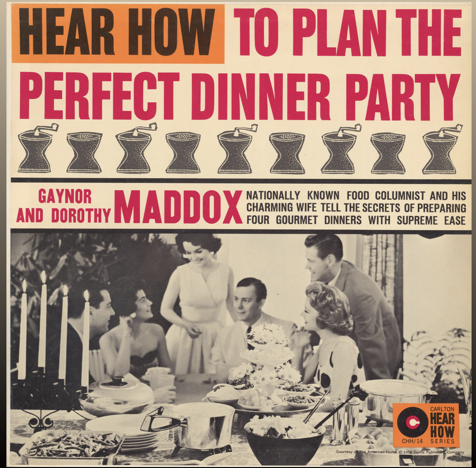 Hear How to Plan the Perfect Dinner Party