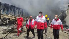 Mourning turns to anger in Iran after massive port explosion kills 40