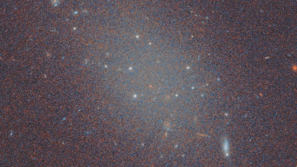 Ghostly galaxy without dark matter baffles astronomers