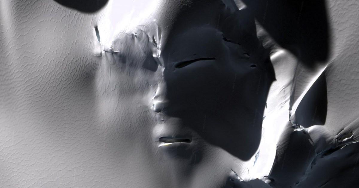 Google Earth sleuth thinks they’ve found a face in Antarctica