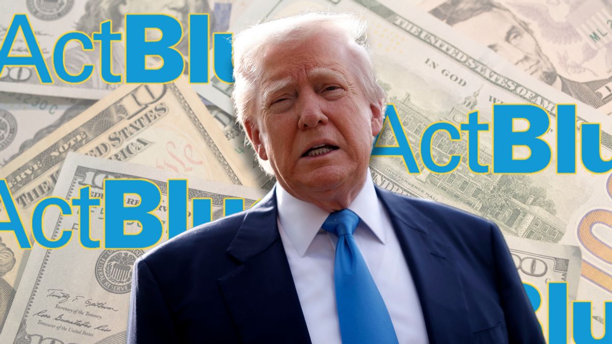 Yes, Trump signed order targeting Democratic fundraising platform ActBlue