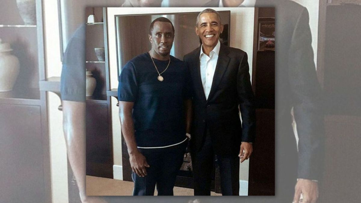 Authentic Photograph of Sean ‘Diddy’ Combs with Barack Obama?