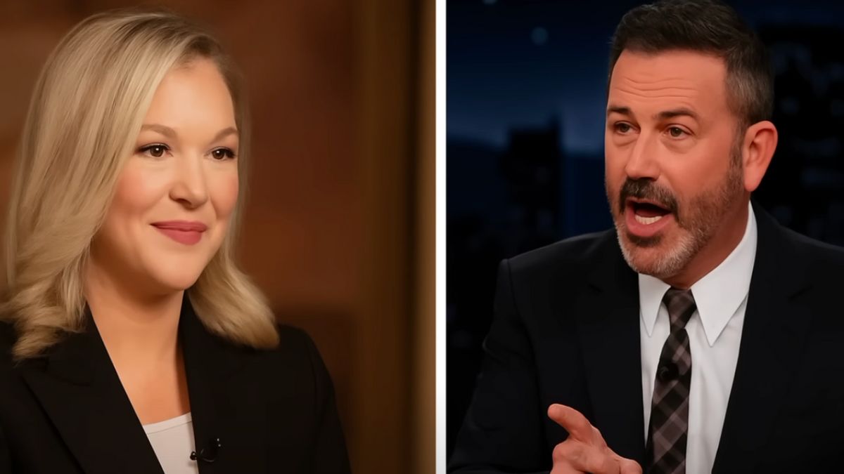 No, Jimmy Kimmel didn’t kick Karoline Leavitt off his show after ‘fiery clash’