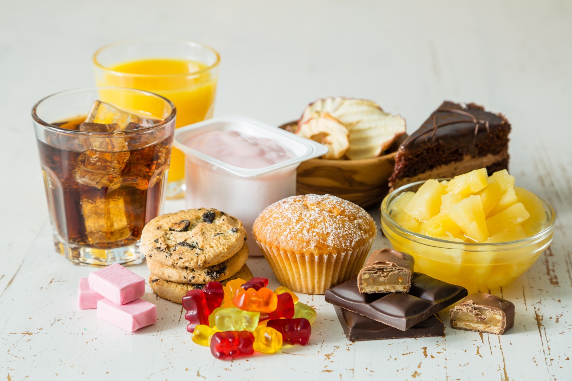 High fructose diets impair brain function and appetite control, study shows