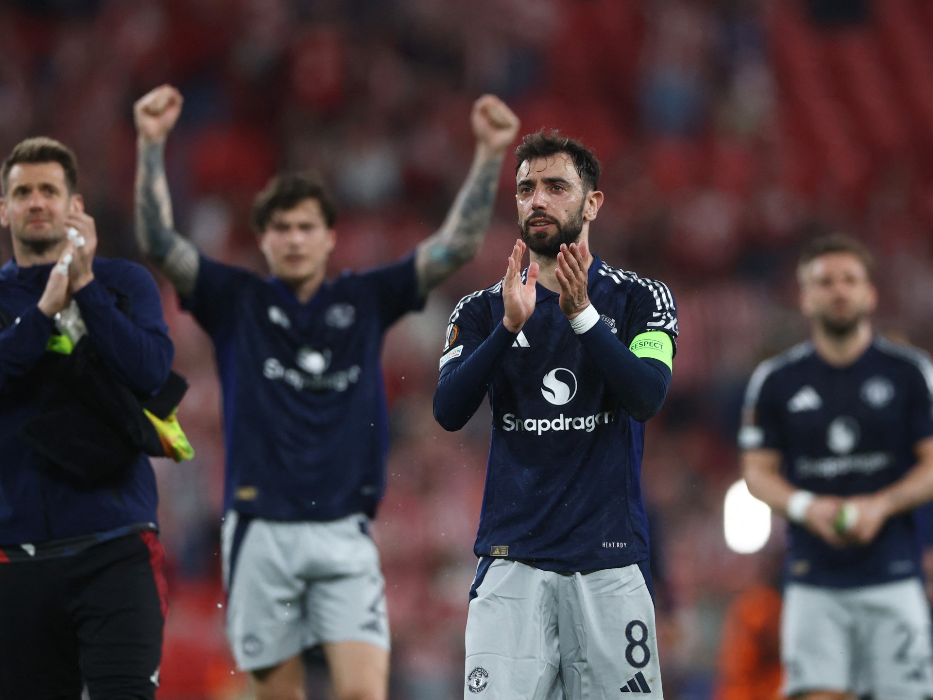 Manchester United beat Athletic Club 3-0 to hone in on Europa League final
