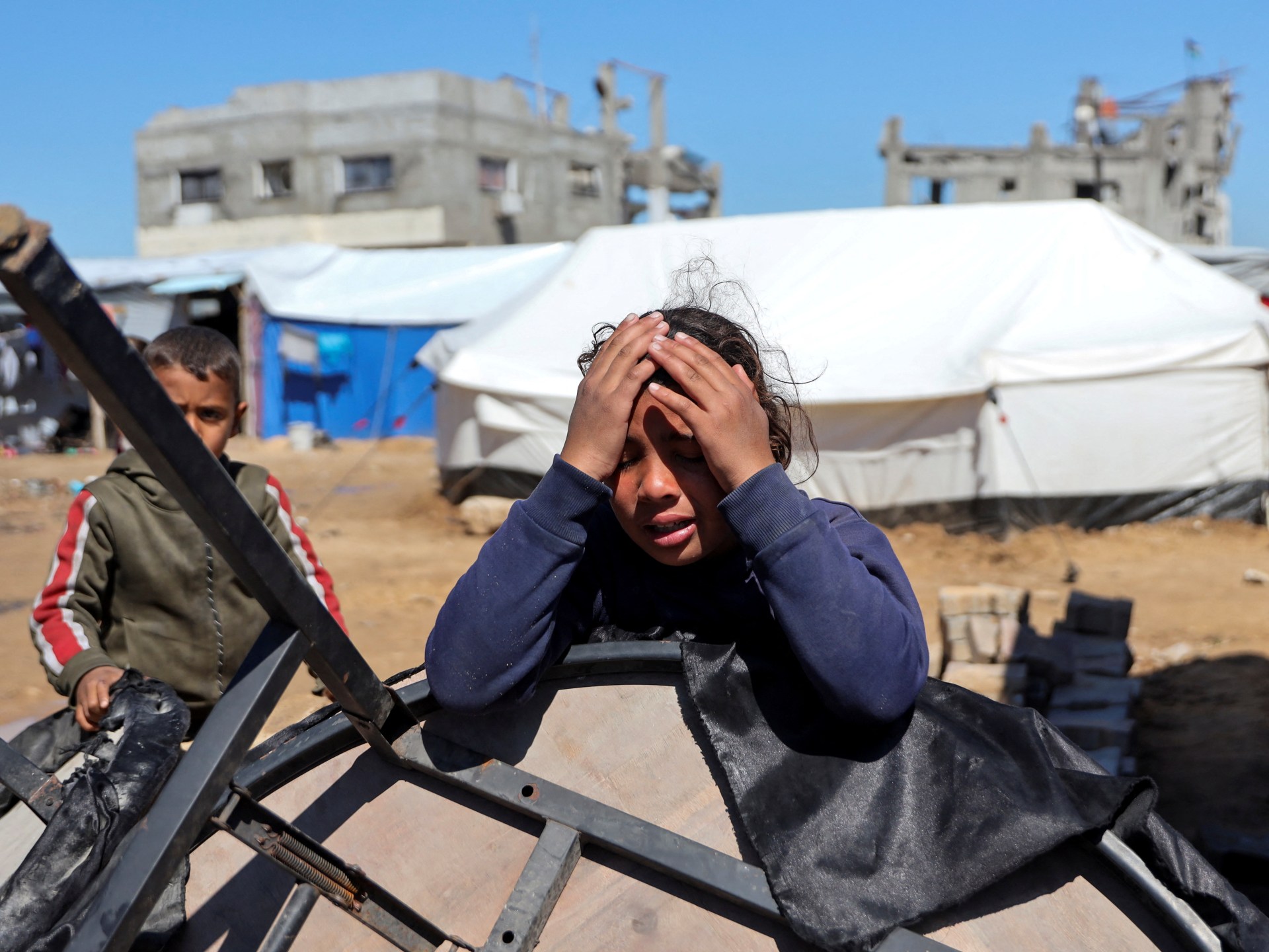 Palestinian children face starvation under Israel’s total Gaza blockade