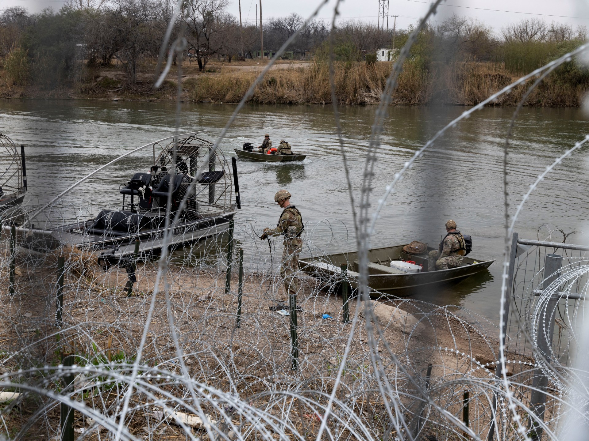 Second US military zone along border with Mexico set up to deter migrants
