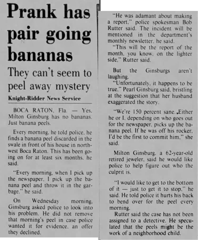 Banana Prank