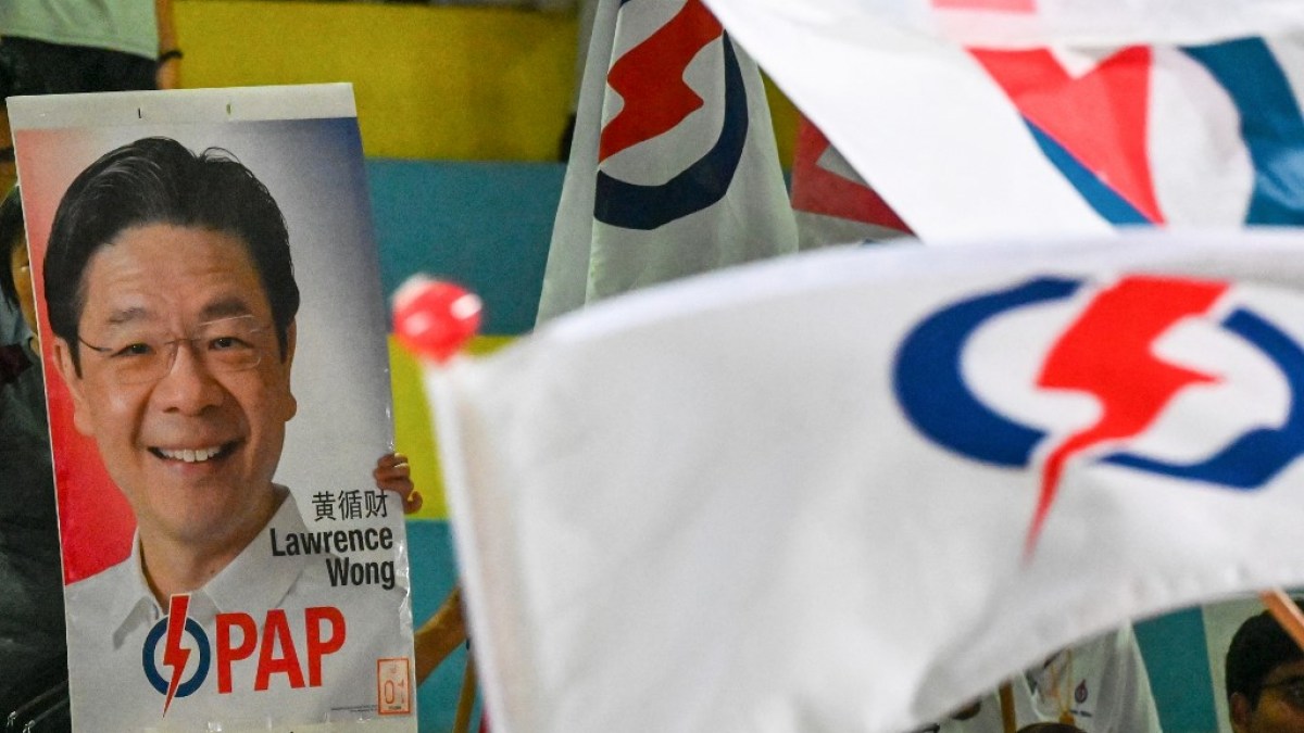 Singapore’s ruling party wins election in landslide