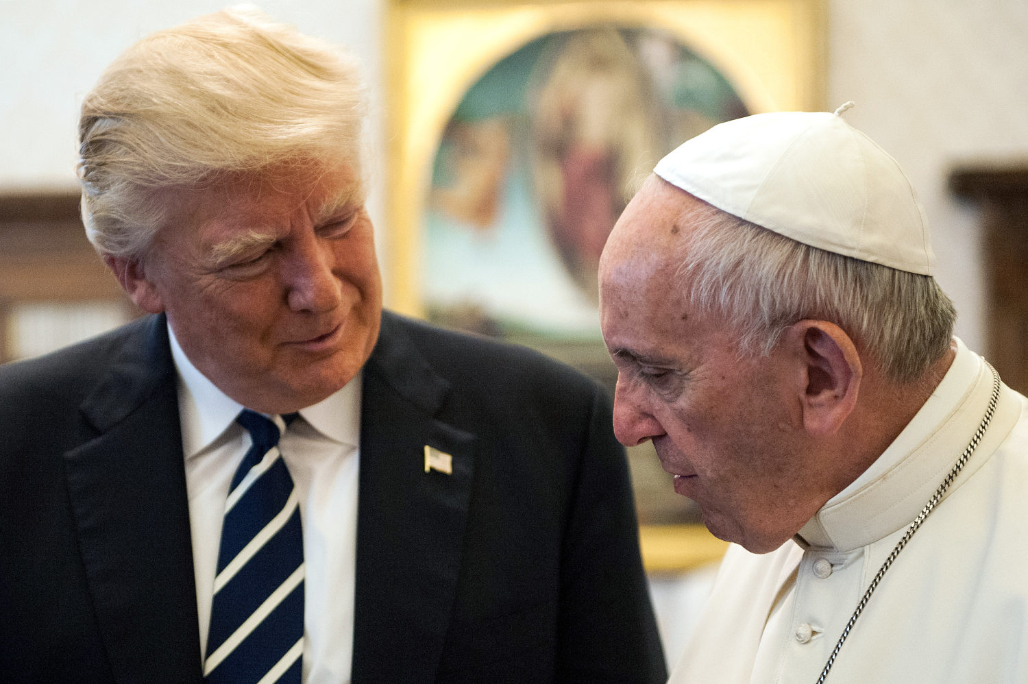Catholics criticize Trump after he posts an AI-generated image depicting himself as pope