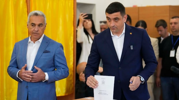 After 2024 results voided, hard-right Romanian presidential candidate wins 1st round redo