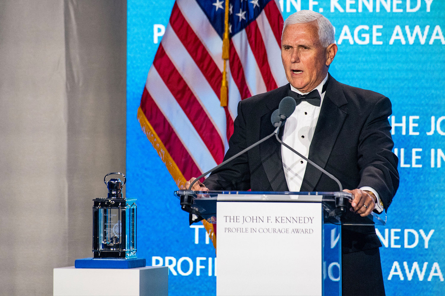 Mike Pence receives JFK Profile in Courage Award for Jan. 6 actions