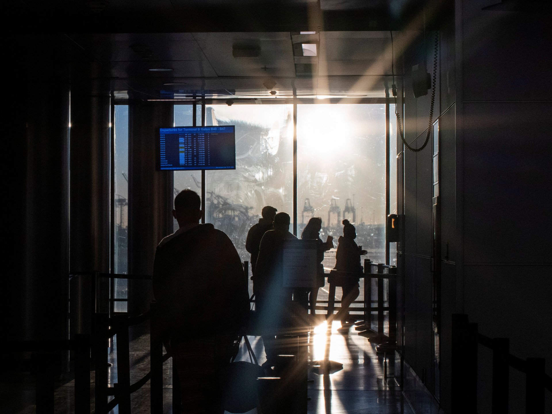 Fear and intimidation at Newark airport