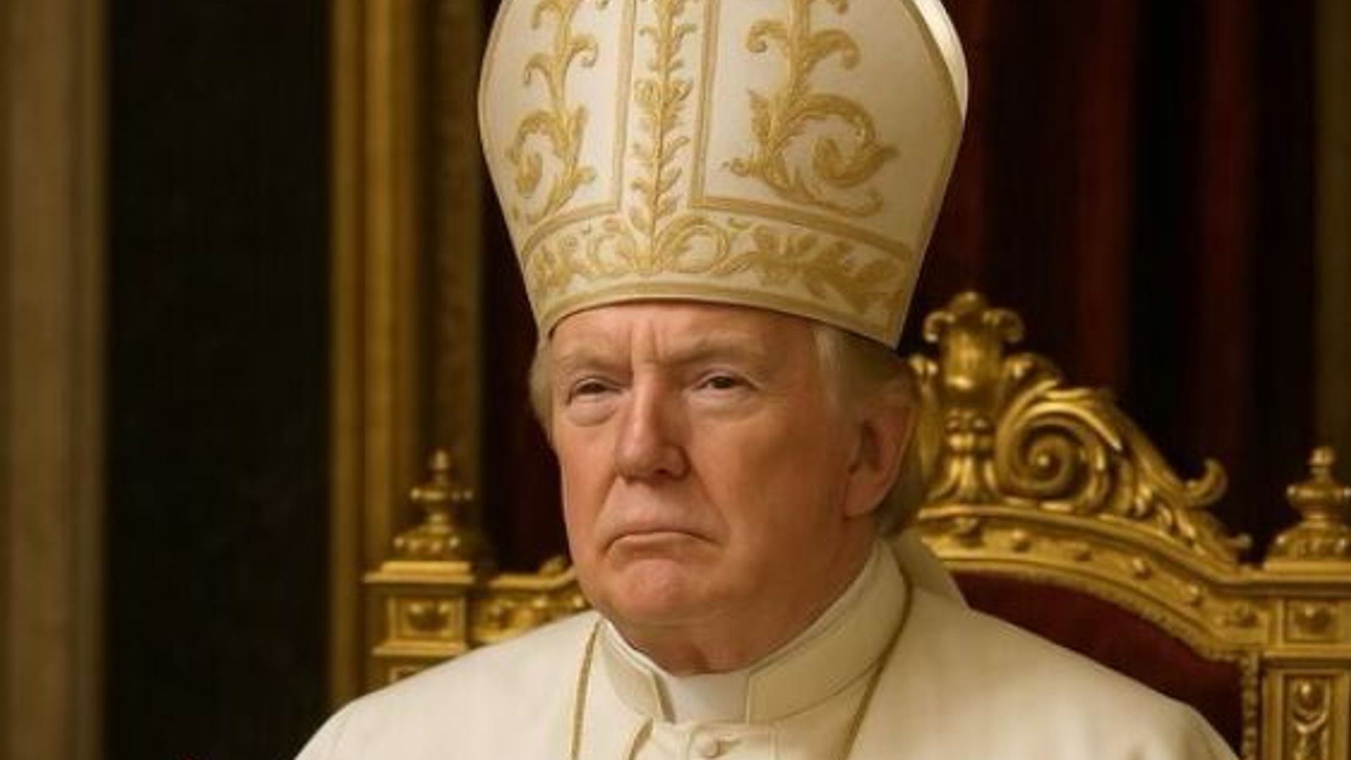 Tweety McTreason denies posting image of himself as pope