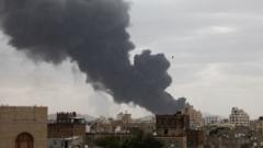 Israel attacks main airport in Yemen’s capital Sanaa