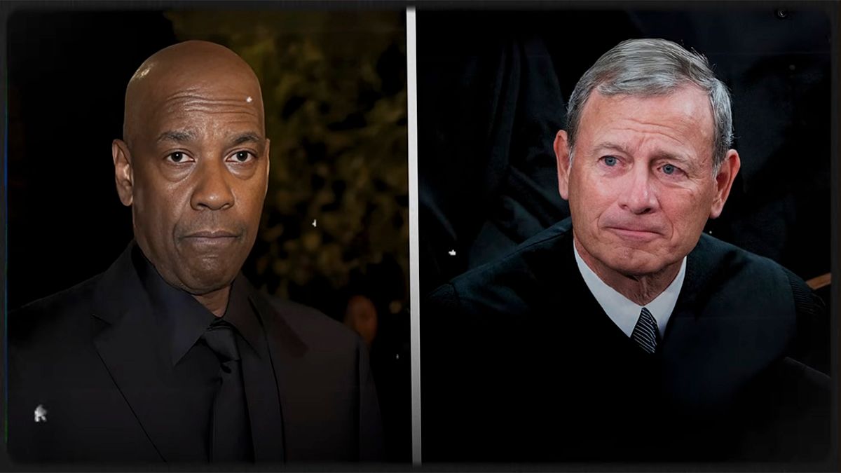 Denzel Washington and Chief Justice John Roberts didn’t argue in US Supreme Court