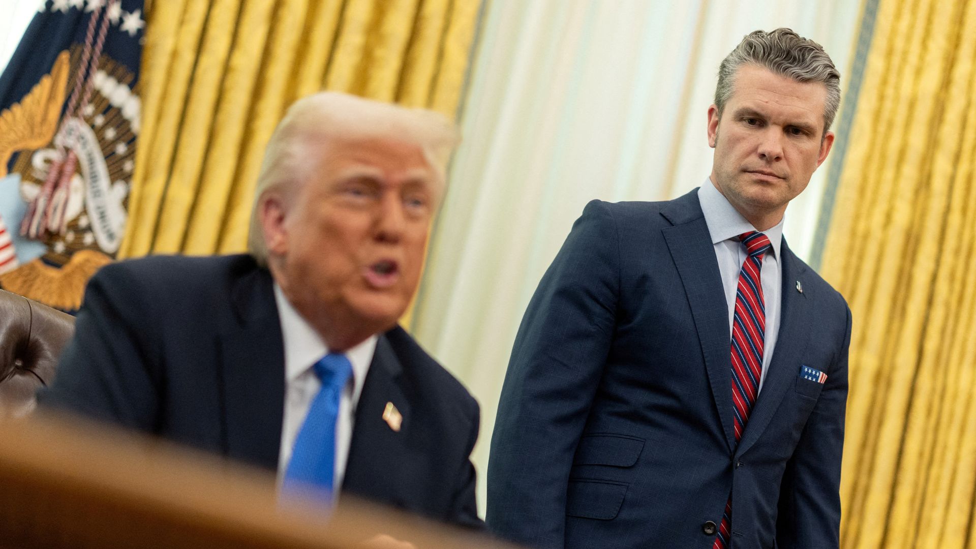 Hegseth order to cancel weapons to Ukraine ‘caught White House off guard’