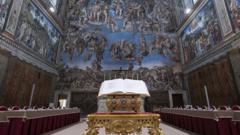 Voting for new Pope set to begin with cardinals entering secret conclave