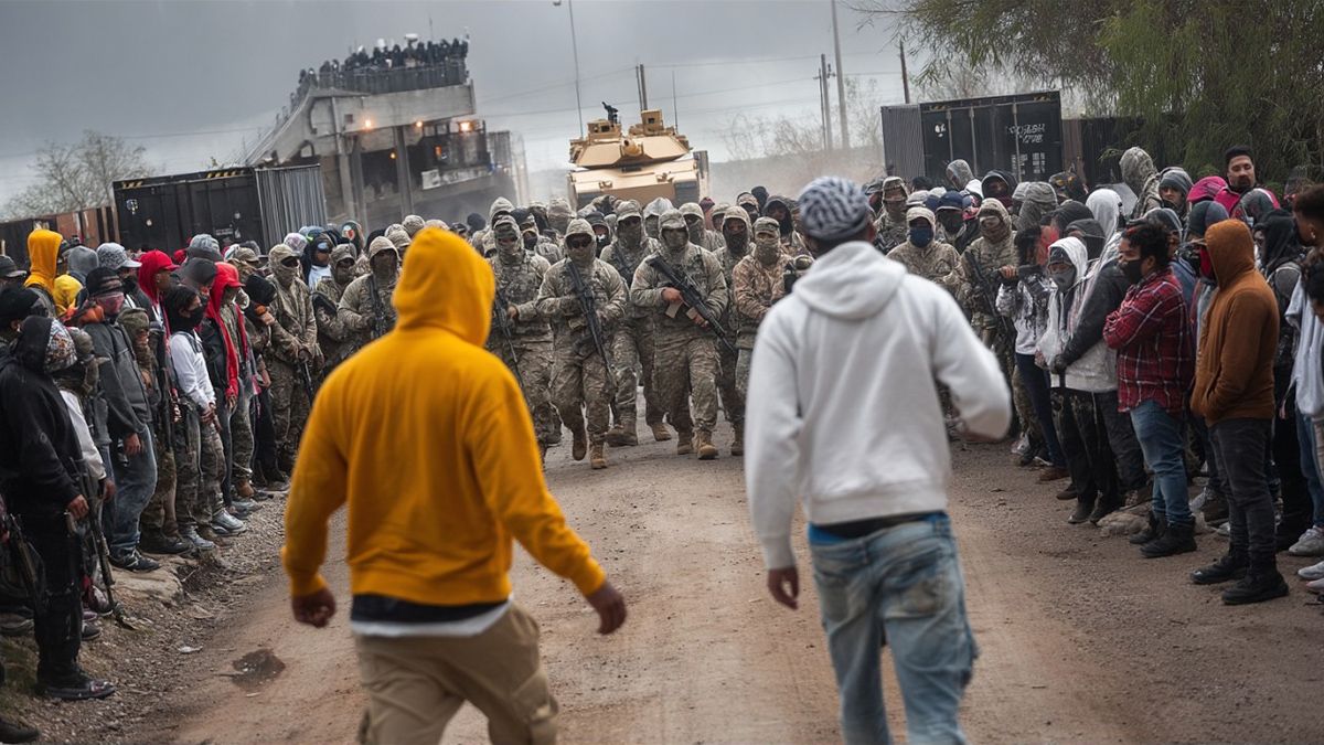 Video doesn’t show migrants ambushing US Marines