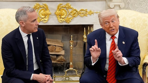 What Trump and Carney discussed over lunch in Washington, according to a senior official