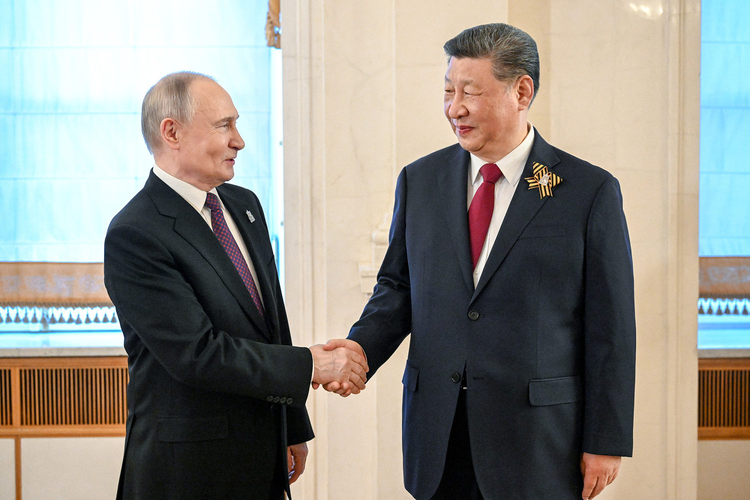 Xi and Putin vow stronger ties at Russia’s WWII Victory Day parade ahead of U.S.-China trade talks