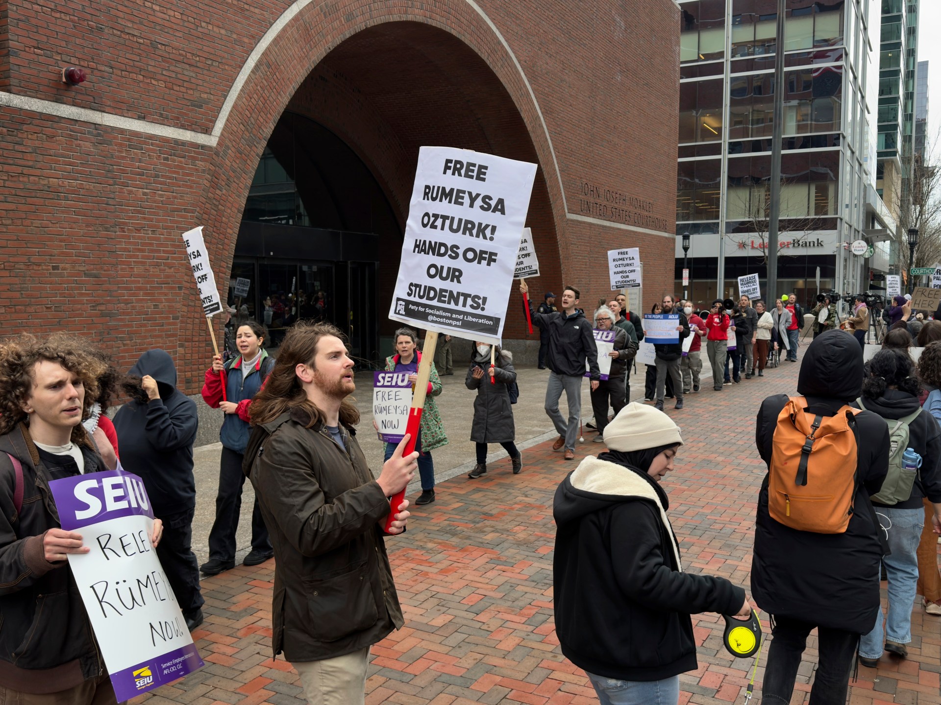 Tufts University student Rumeysa Ozturk ordered released from ICE detention