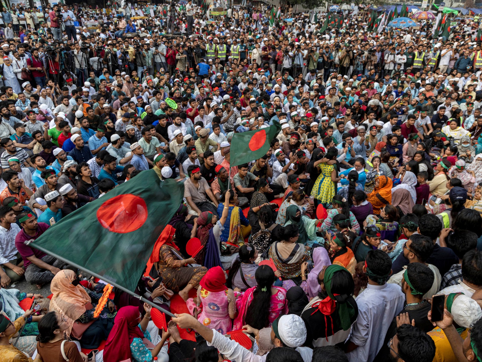 Bangladesh bans activities of Awami League, the party of ousted PM Hasina