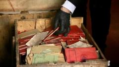 Crates full of Nazi documents found in Argentine court’s basement