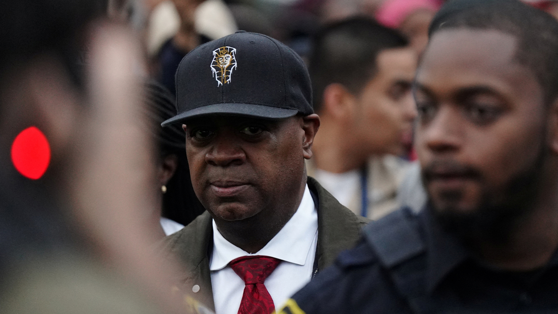 Video shows arrest of Mayor of Newark at US detention centre