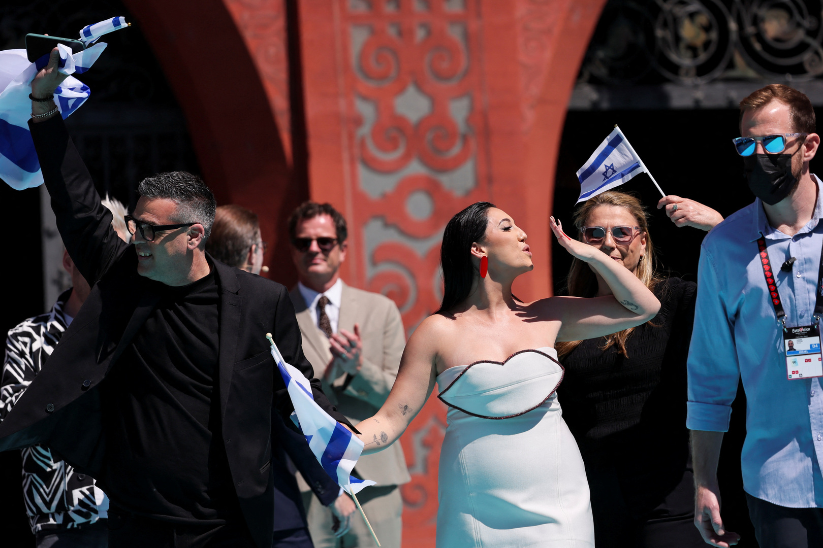 Protesters rally against Israel’s participation in Eurovision